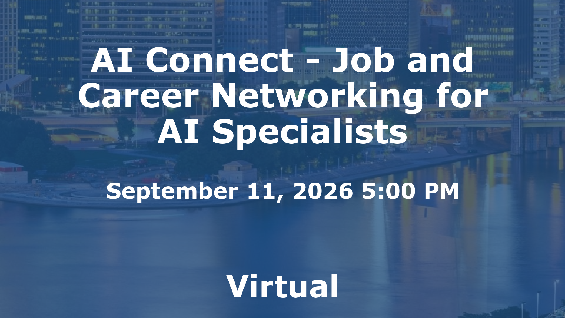 AI Connect - Job and Career Networking for AI Specialists event image